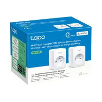 Prise connectée x2 Wifi TAPO P110W avec compteur de consommation