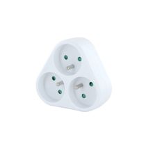 Triplite ELECTRO DEPOT 3x16A Blanche