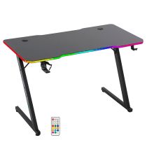 Bureau gaming LED AMSTRAD AMS-DESK120Z ASTRA Noir