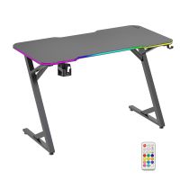 Bureau gaming LED EDENWOOD BG120 Noir