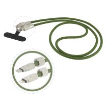 CORDON + CABLE DE CHARGE USB C LIGHTNING 1M20
