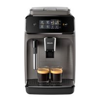 Expresso broyeur PHILIPS EP1224/00 Machine à café à grain Gris brossé + mousseur à lait