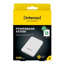 Batterie externe INTENSO 5 000 mAh Blanche