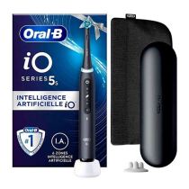 Brosse à dents électrique ORAL-B iO5 SERIES Noire + étui