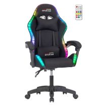 Chaise gaming AMSTRAD AMS-LED-NEXUS Noir
