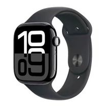Montre connectée Apple Watch S10 46mm GPS Noire Reconditionnée grade A+