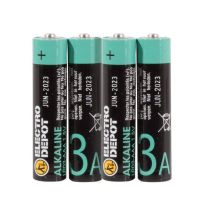 Lot de 4 Piles ELECTRO DÉPÔT Alcaline LR3 - AAA
