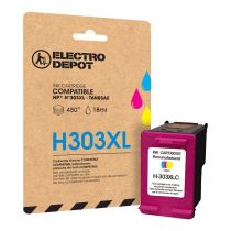 Cartouche d'encre ELECTRO DEPOT compatible HP H 303 XL couleurs