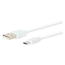 Câble Micro USB / USB HIGH ONE 1M Blanc