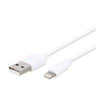 Câble Lightning / USB HIGH ONE 1M Blanc