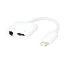 Adaptateur Lightning / USB-C et Jack EDENWOOD Blanc