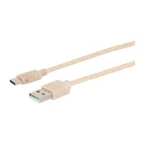 Câble éco USB-C / USB EDENWOOD 1M Beige