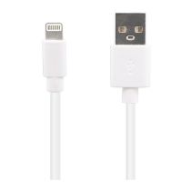 Câble Lightning / USB HIGH ONE 1M Blanc