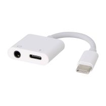 Adaptateur USB-C / USB-C et Jack EDENWOOD Blanc