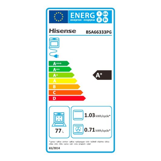 Four chaleur tournante HISENSE BSA 66333 PG