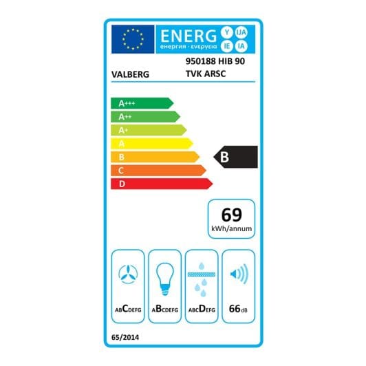 Hotte îlot VALBERG HIB 90 TVK ARSC