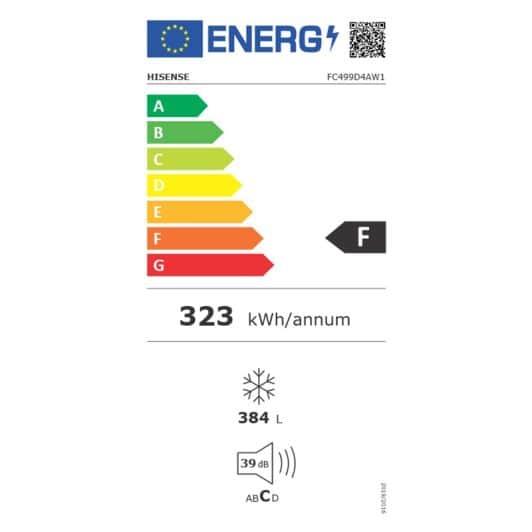 Congélateur coffre HISENSE FC499D4AW1