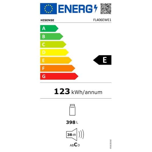 Réfrigérateur 1 porte HISENSE FL406EWE1