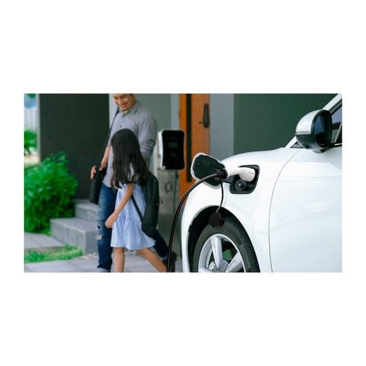 Câble de recharge voiture électrique LINK2HOME Type 2 vers Type 2 - 5m - 22 kw (triphasé 32A)