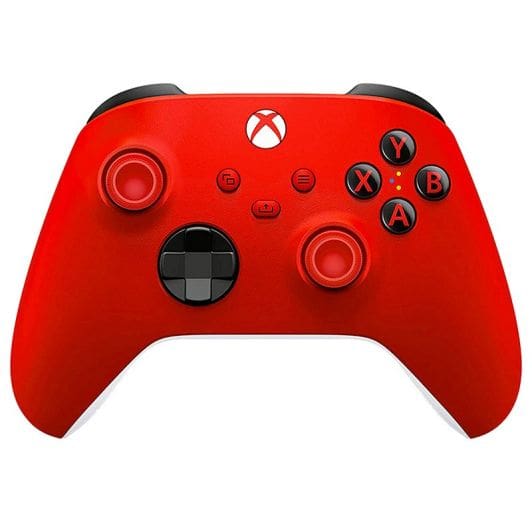 Manette XBOX CONTROLLER sans fil rouge valentine