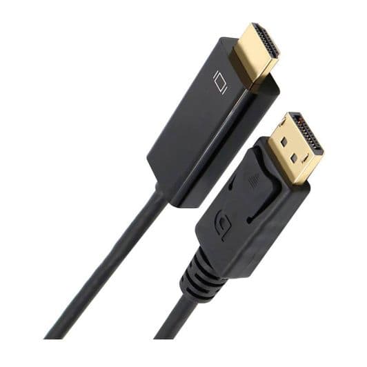 Câble APM HDMI 1.4 / DISPLAYPORT 1.2 4K