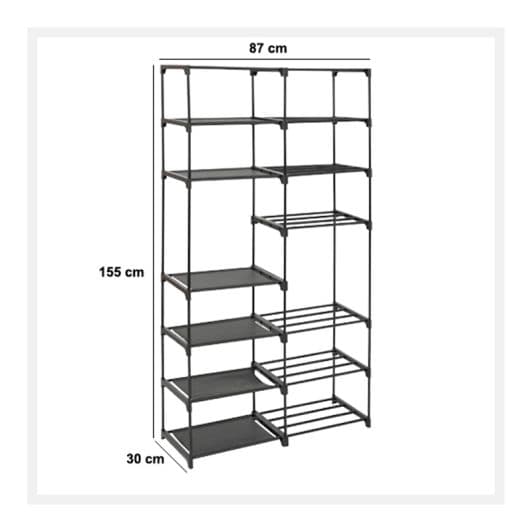 Mobilier range chaussures 32 paires