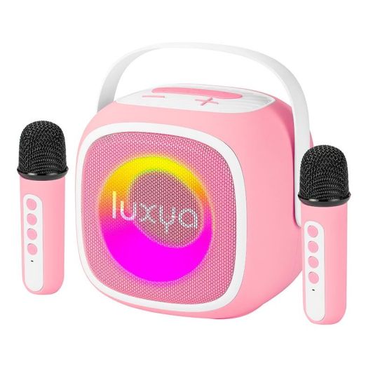 Enceinte LUXYA PARTYMATE KARAOKE ROSE