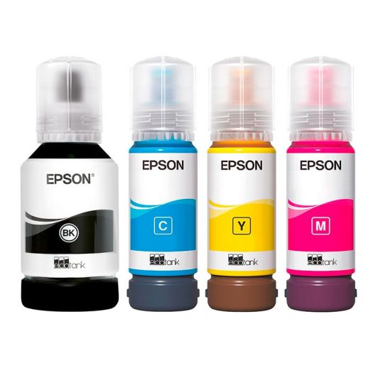 Epson Multipack 102 EcoTank, Bouteilles d'encre d'origine, 4 couleurs : Noir, Cyan, Magenta, Jaune