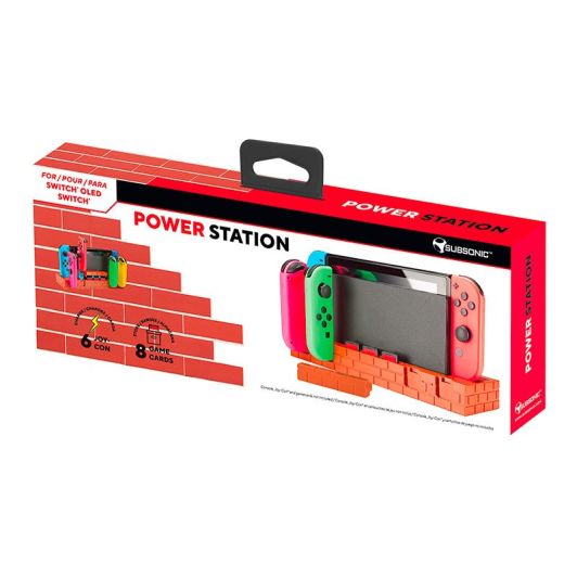 Station de charge SUBSONIC pour Nintendo Switch