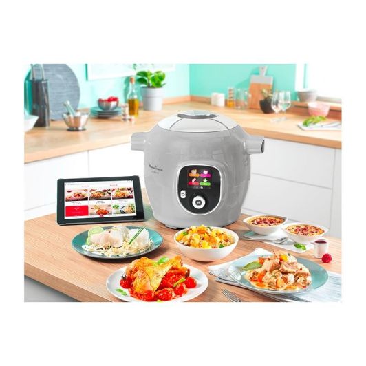 Multicuiseur MOULINEX Cookeo 80R CE854B10 + EXTRA CRISP YY5355FB