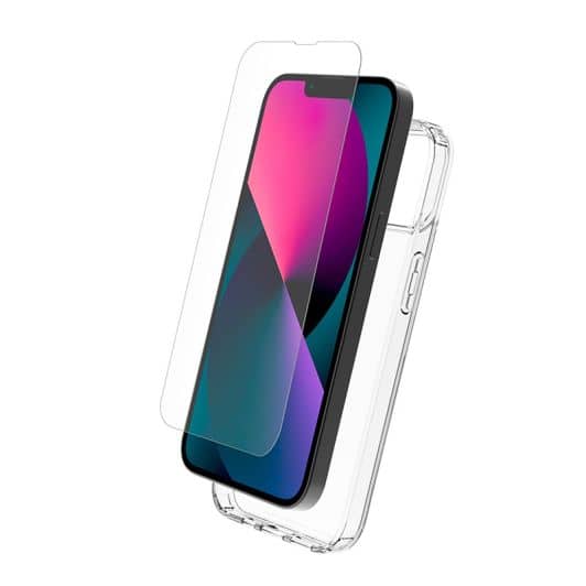 PÄCK MYWAY COQUE + VERRE TREMPE IPHONE 13