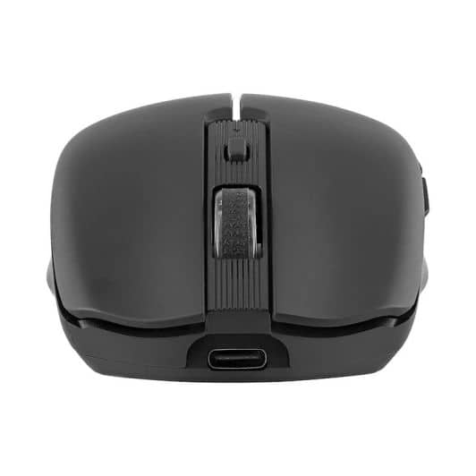 Souris rechargeable bluetooth DUAL CONNECT noire - GRADIENT