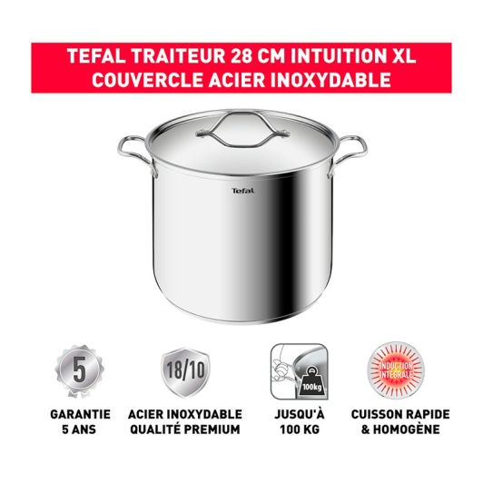 Traiteur TEFAL intuition XL 12L 28cm