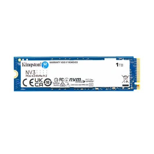 SSD interne KINGSTON NV3 - M.2 1To 2280