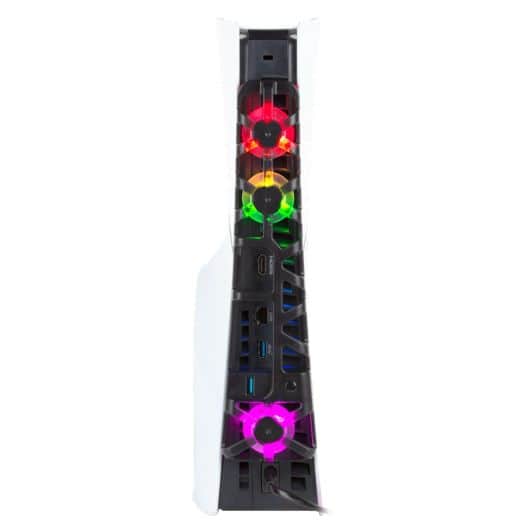 Ventilateur USB KONIX à LED pour PS5 slim