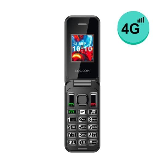 Mobile Clapet LOGICOM Fleep 450 Noir 4G