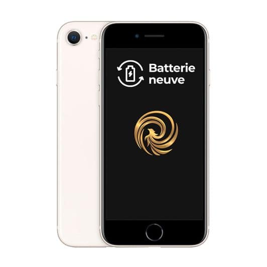 APPLE iPhone SE 2020 batterie neuve 64 GO Blanc Reconditionné grade éco