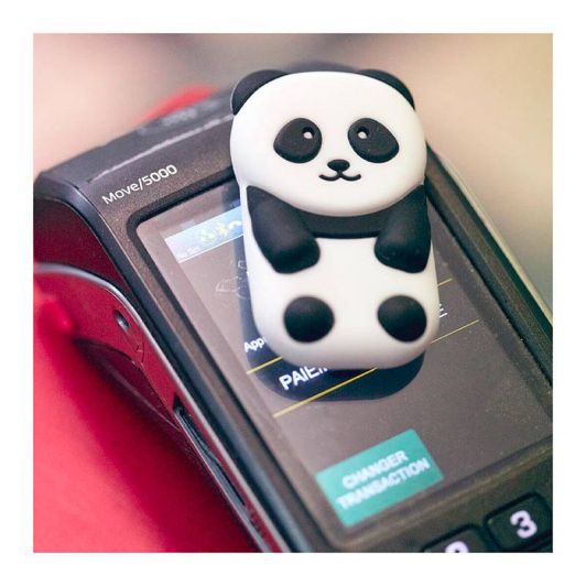 PORTE MONNAIE SANS CONTACT MONEY WALKIE PANDA 