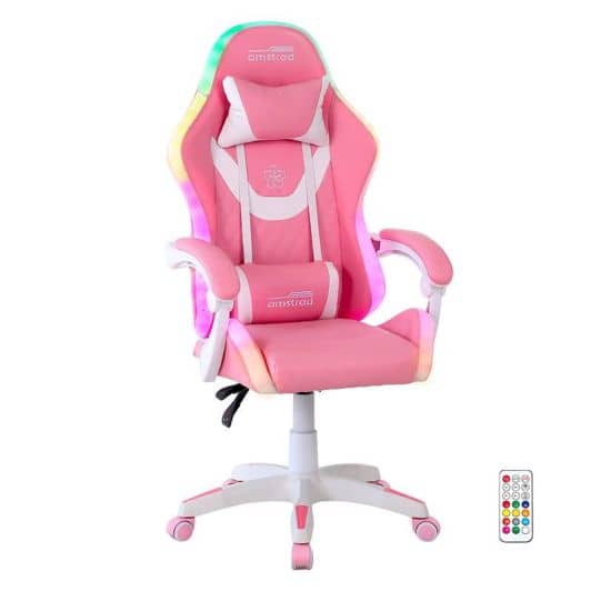 Fauteuil Gaming AMSTRAD Sakura LED