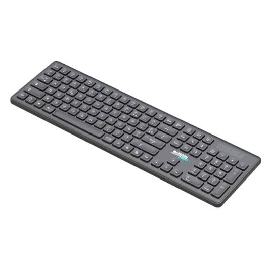 Clavier URBAN FACTORY Sans fil - CYCLEE 2.4GHZ ÉCO-CONÇU USB-A / C