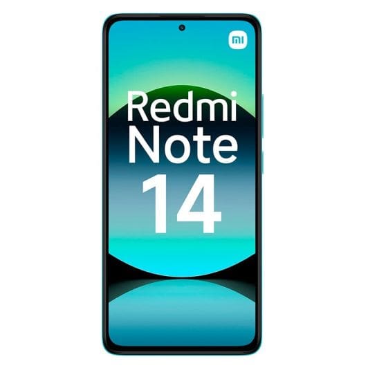 Smartphone XIAOMI Redmi Note 14 4G 256Go Bleu + Coque