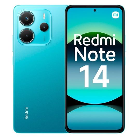 Smartphone XIAOMI Redmi Note 14 4G 256Go Bleu + Coque