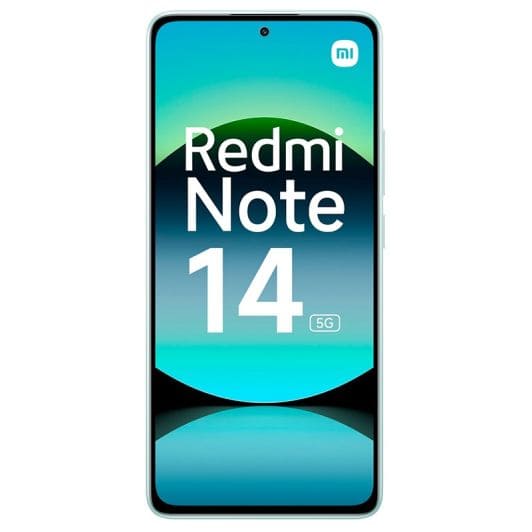 Smartphone XIAOMI Redmi Note 14 5G 256Go Vert + Coque