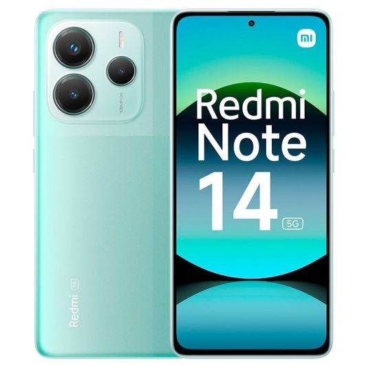 Smartphone XIAOMI Redmi Note 14 5G 256Go Vert + Coque