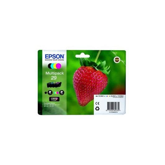 Cartouche d'encre MultiPack EPSON T2986 Fraise 4 Couleurs