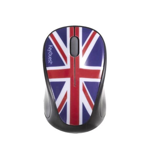 Pack Souris sans fil + tapis UK