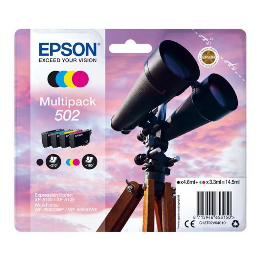 Cartouche d'encre Multipack EPSON NCMJ502 Jumelles 