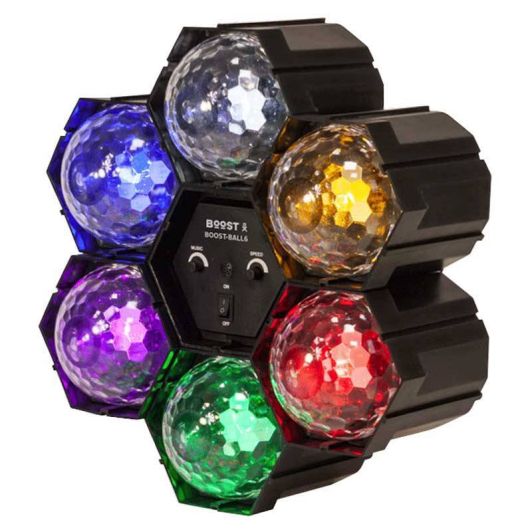 Spots BOOST 6-LED LIGHT CRYSTAL