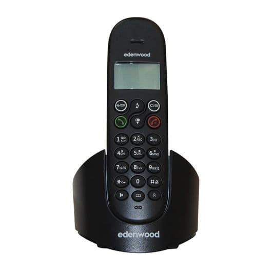 Téléphone duo avec répondeur EDENWOOD TRD 1 Noir