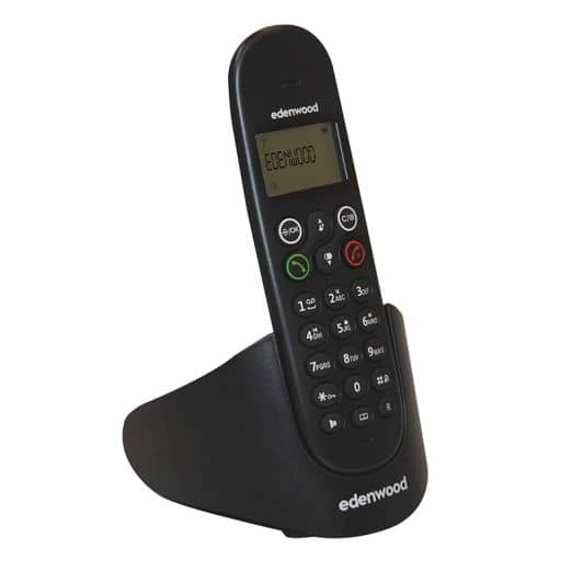 Téléphone solo avec répondeur EDENWOOD TSR 1 Noir